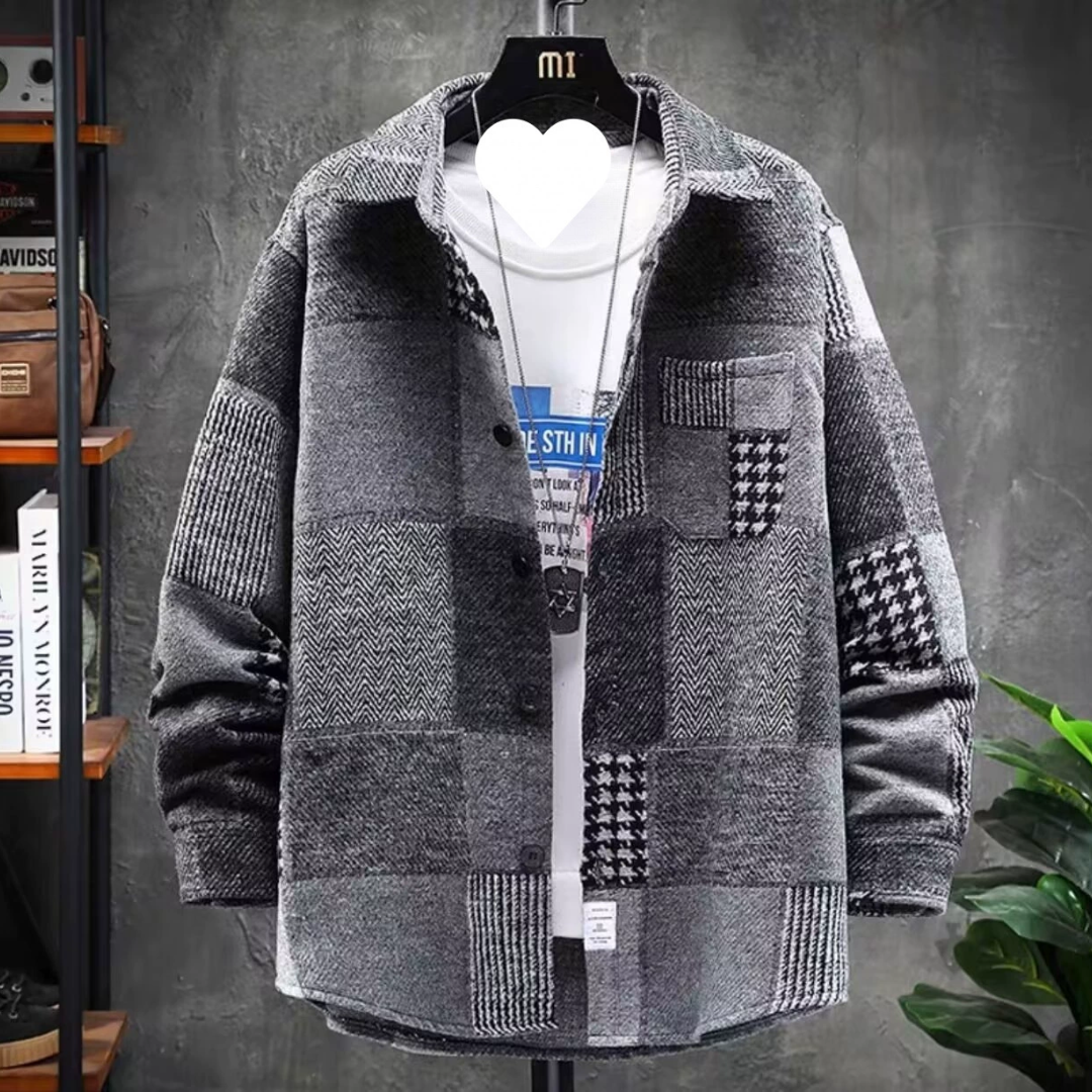 ゆったりした長袖ジャケット