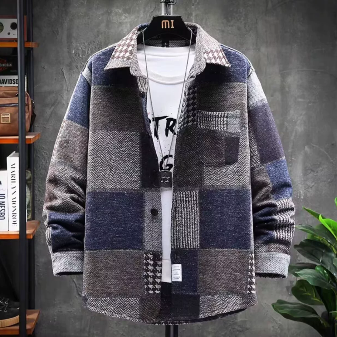 ゆったりした長袖ジャケット