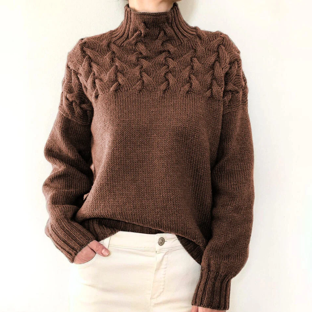 カシミア・タートルネック・セーター