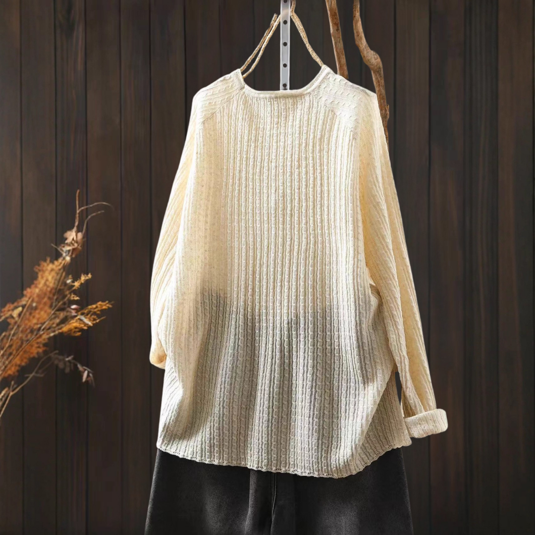 ルーズ・カジュアル・プルオーバー・カーディガン