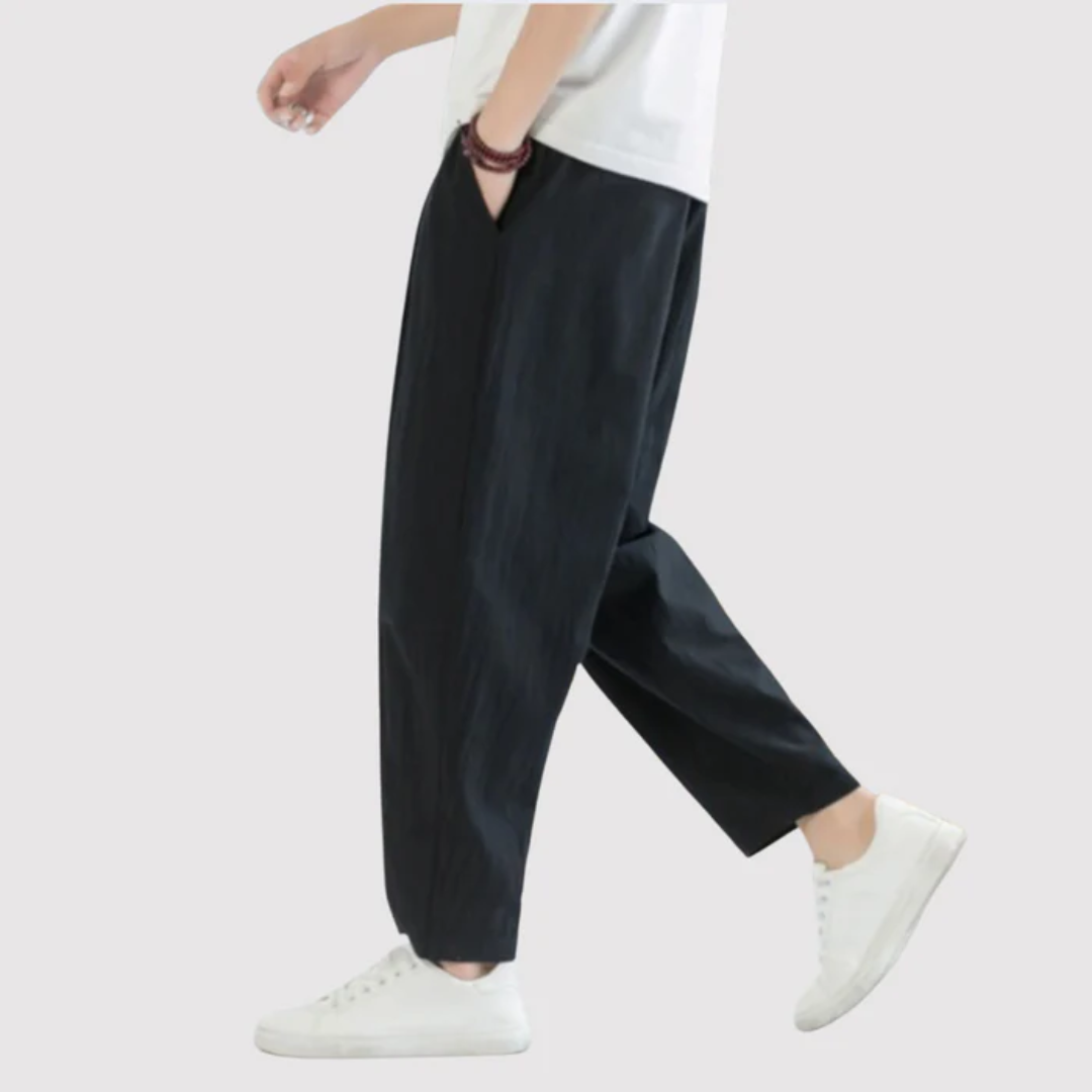 カジュアルリネンパンツ