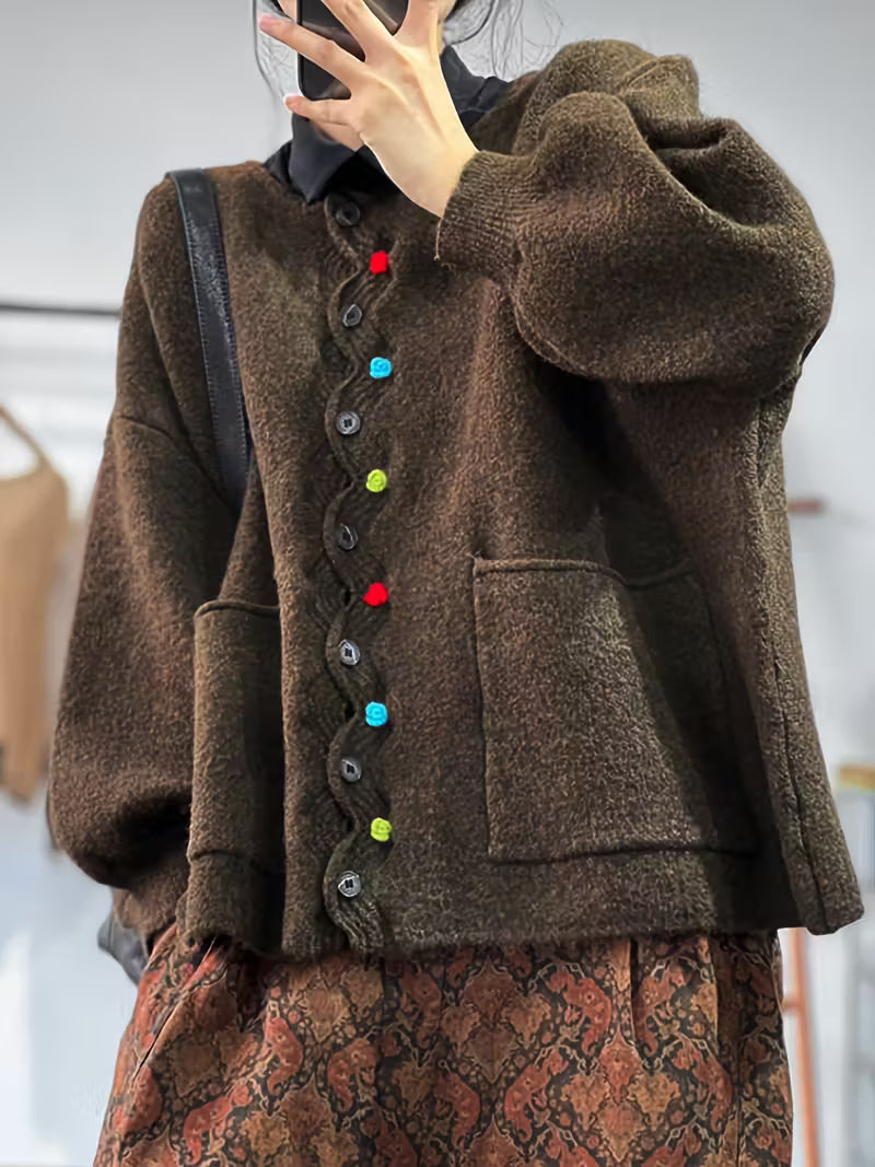 オーバーサイズカーディガン