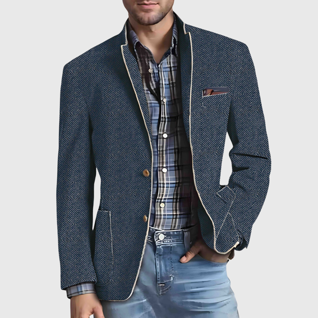 カジュアルな普段着コート