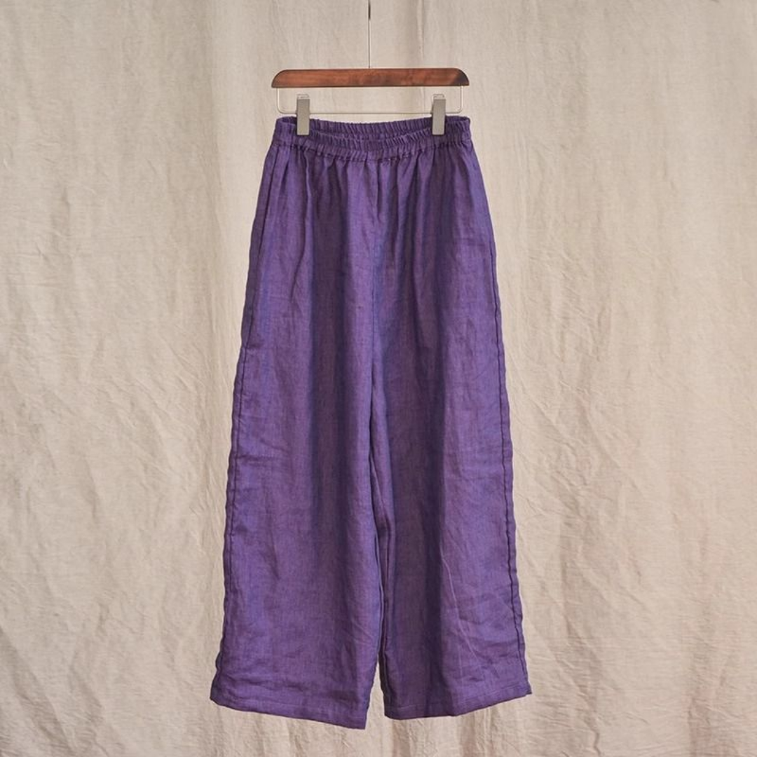 ワイドカラーパンツ