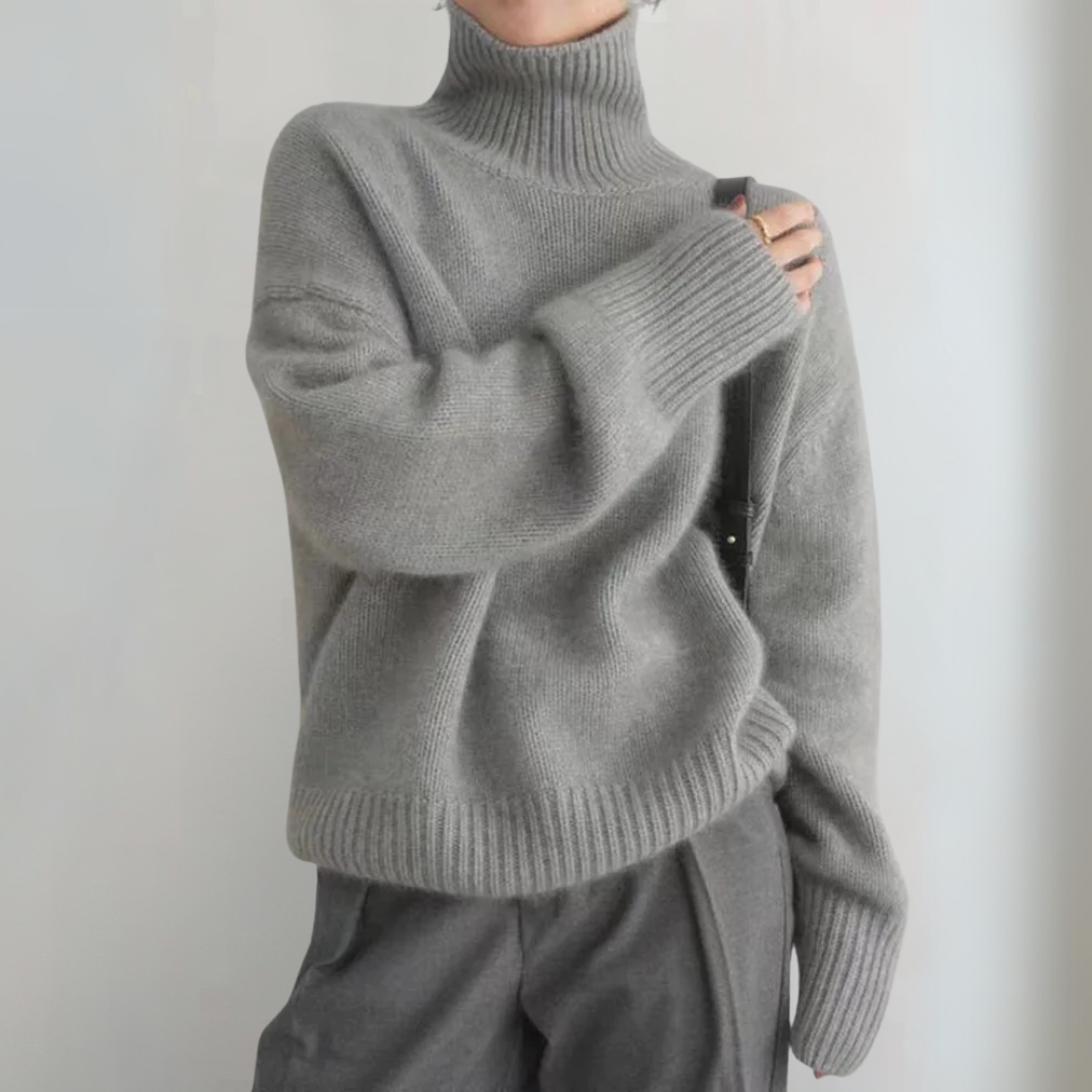 タートルネックセーター