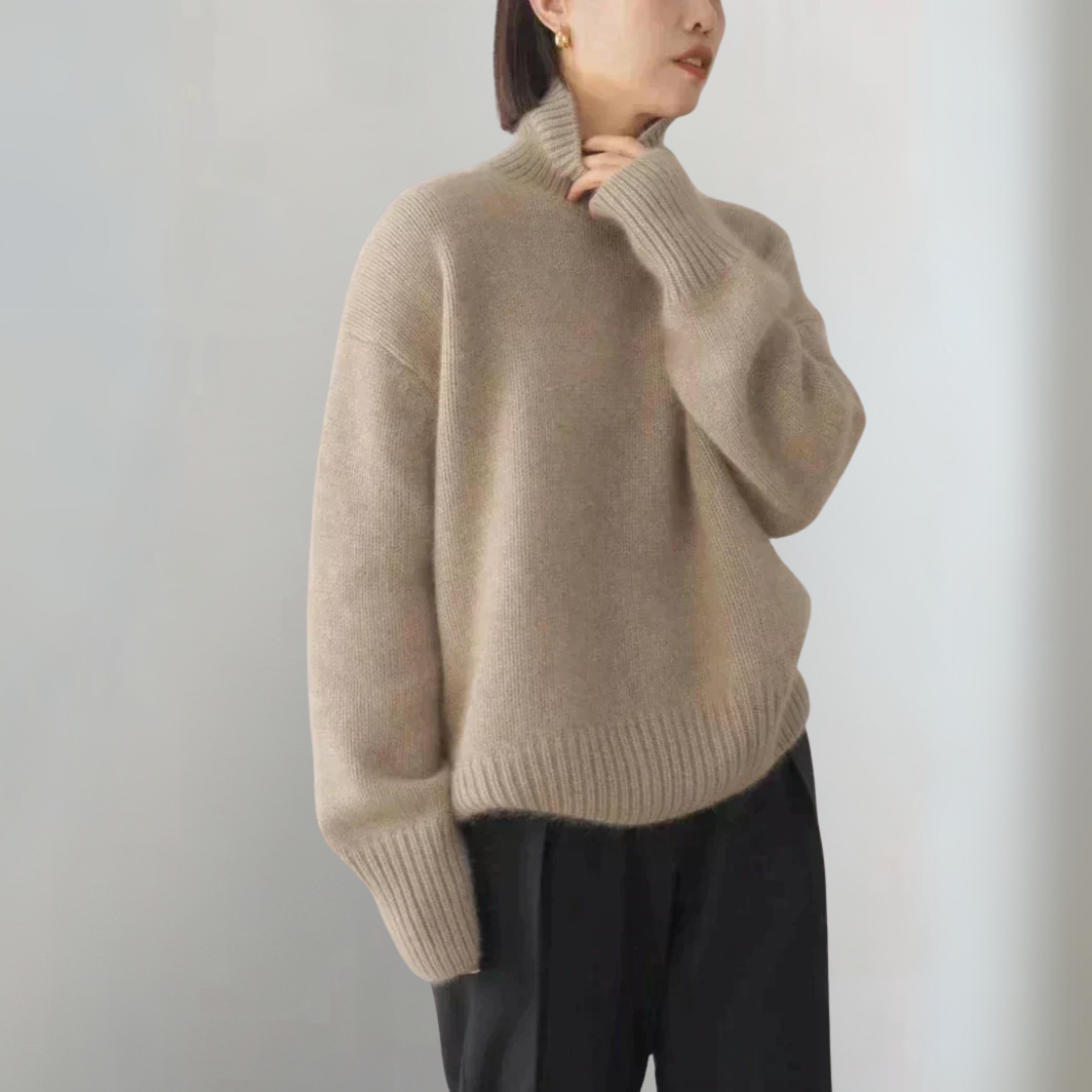 タートルネックセーター