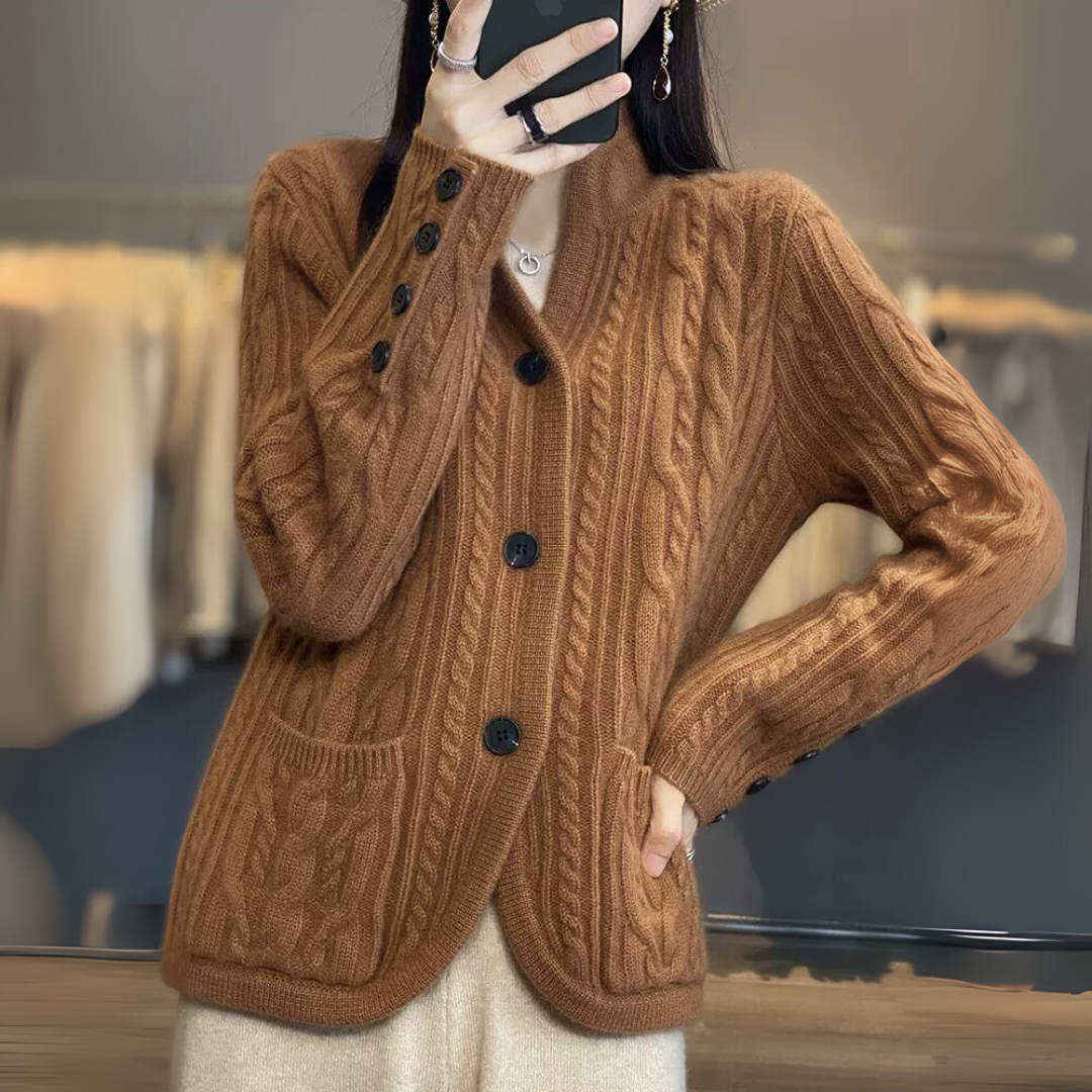 ニット・ジャケット