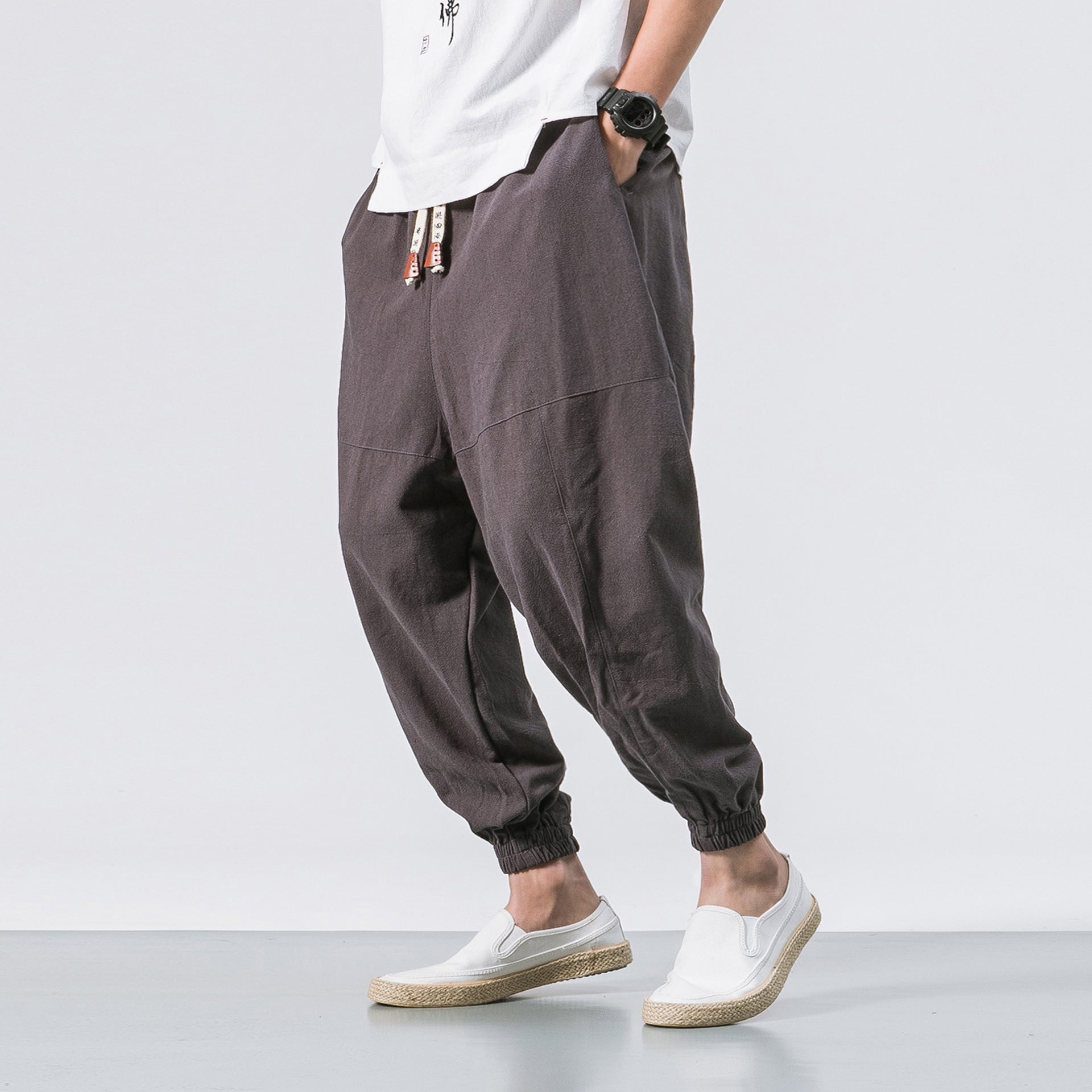 シャオ – コットンハーレムパンツ