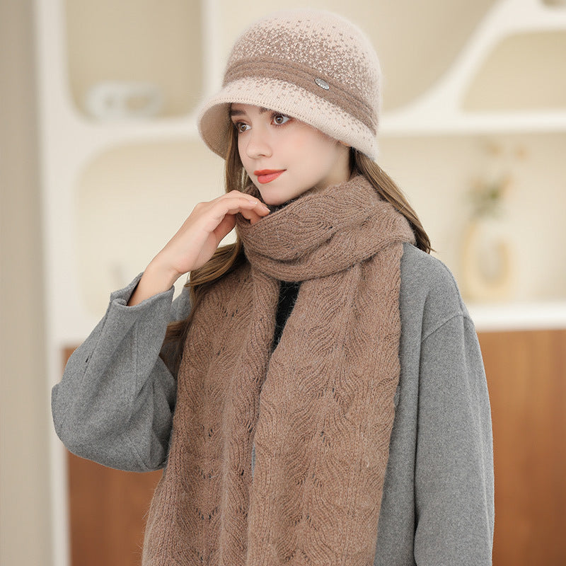 暖かくて、スタイリッシュで、高品質なベルベットのニット帽