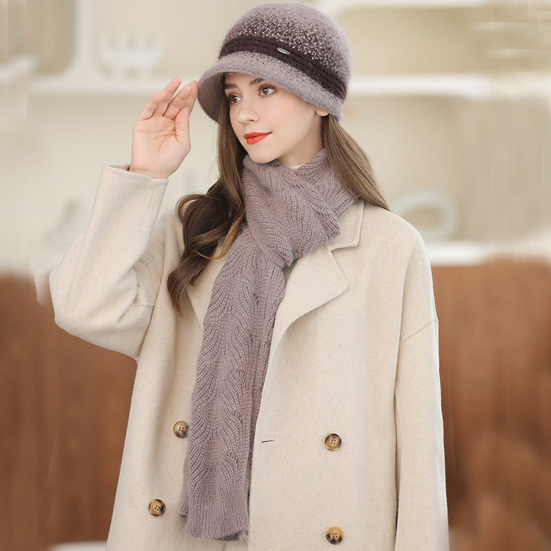 暖かくて、スタイリッシュで、高品質なベルベットのニット帽