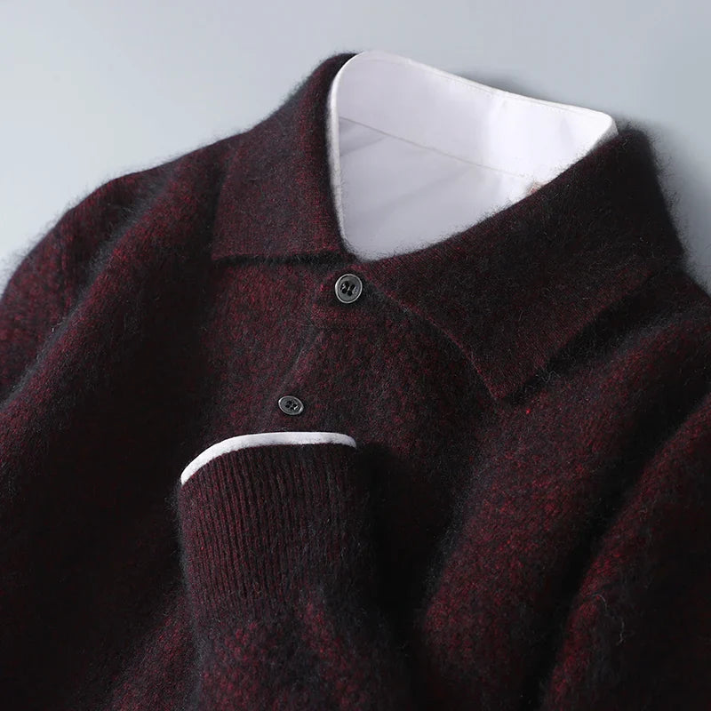 ヴィンチェンツォ・ベッロ ミンクカシミアセーター