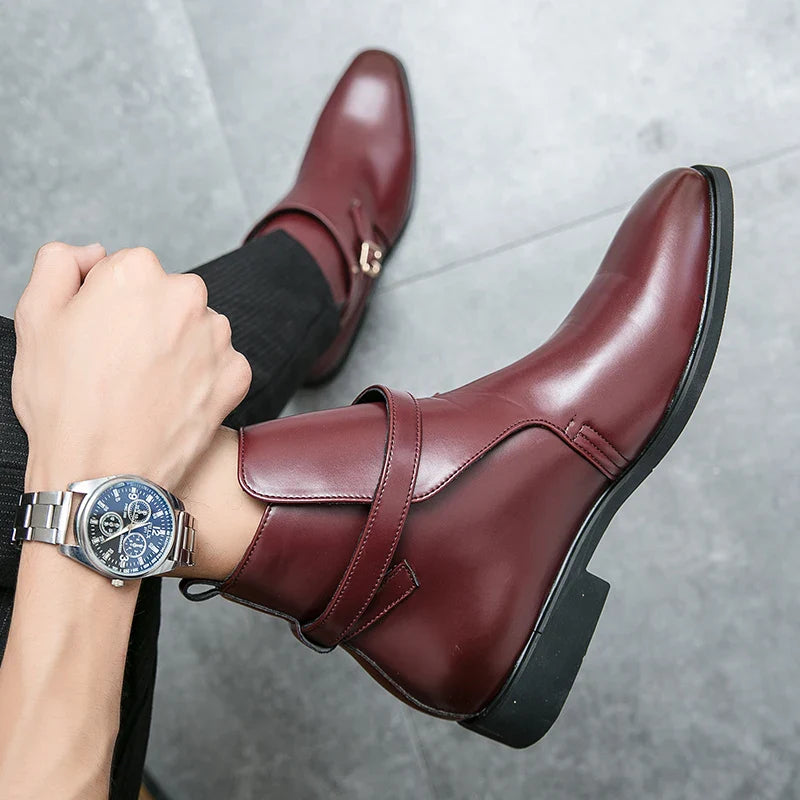 フェデリコ スリップオン アンクルブーツ