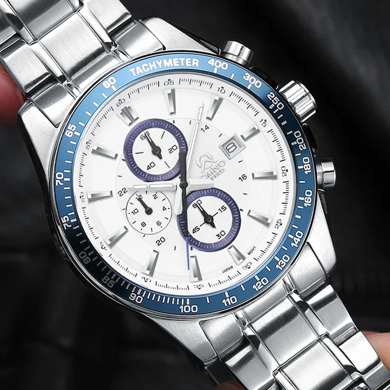 ハドソン ブレスレット クロノグラフ ウォッチ、44mm