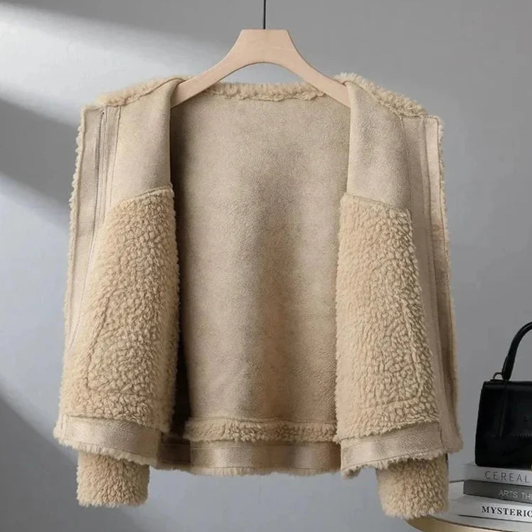 アマリア シェルパ フリース ジャケット