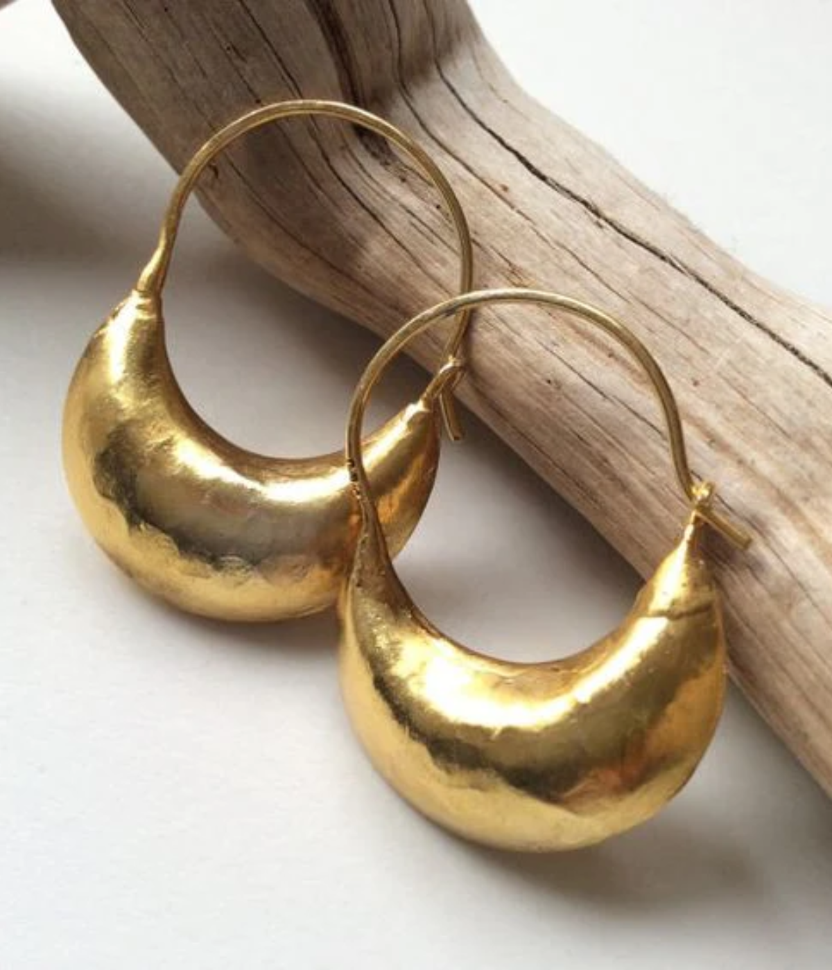 ヴィンテージ ゴールドマン ドロップ ピアス