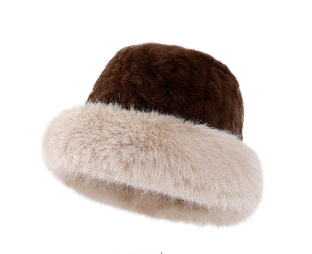 暖かくて快適な女性用フリースキャップ