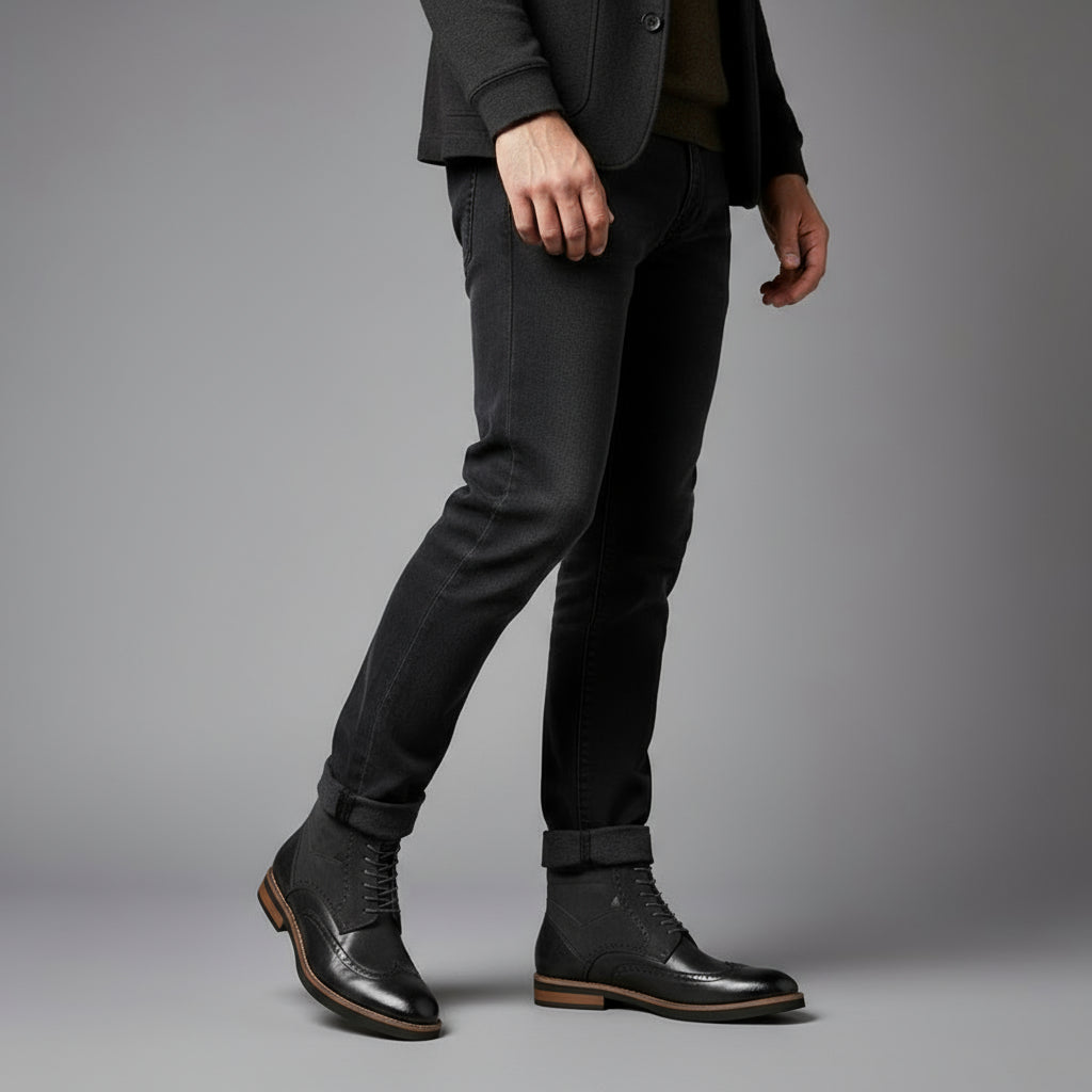 コルビーウィングチップブーツ