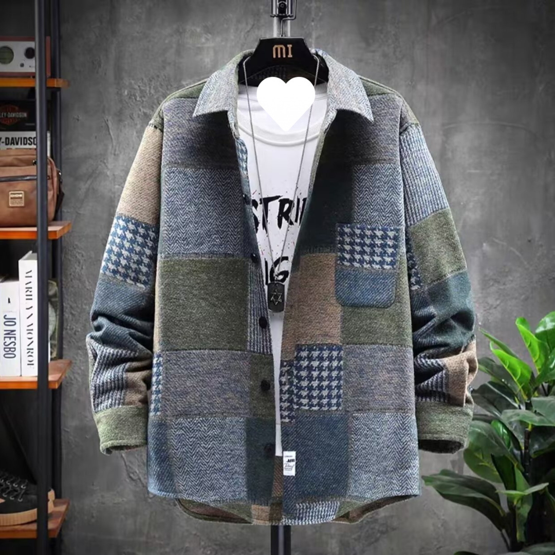 ゆったりした長袖ジャケット