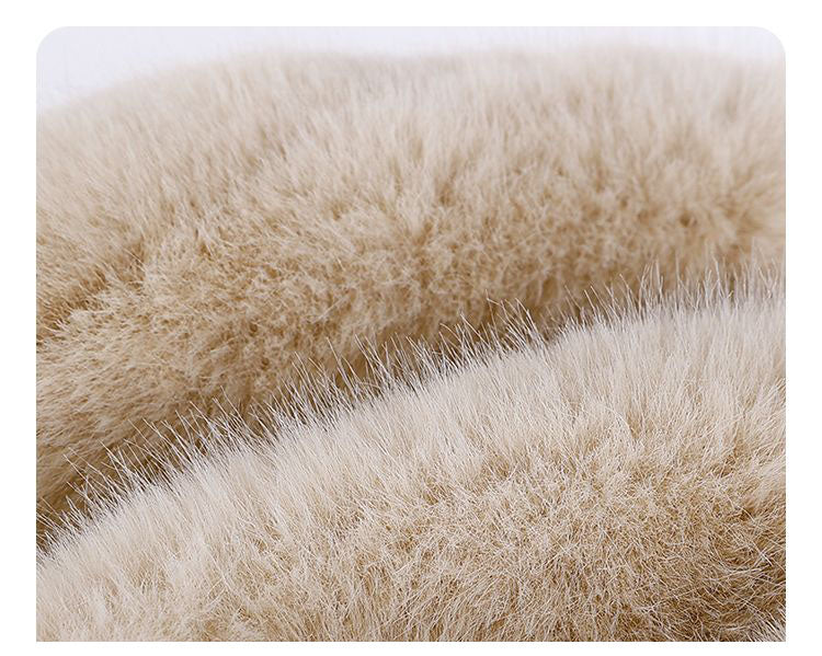 暖かく快適な女性用プラスチック帽子