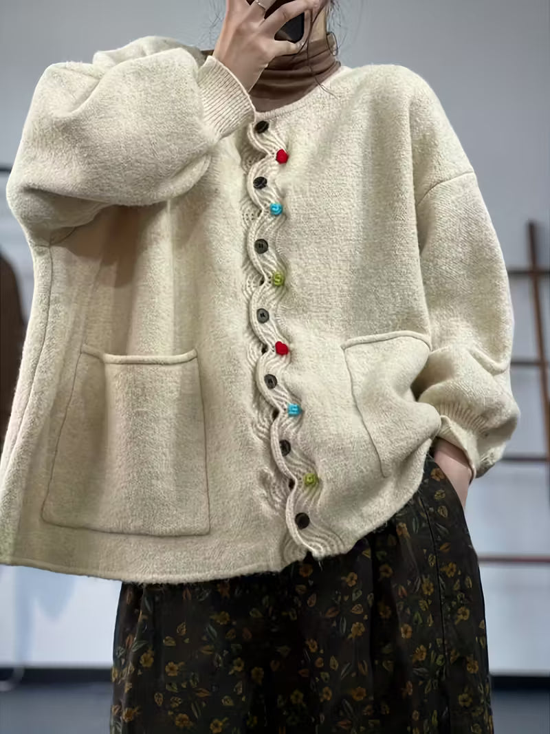 オーバーサイズカーディガン