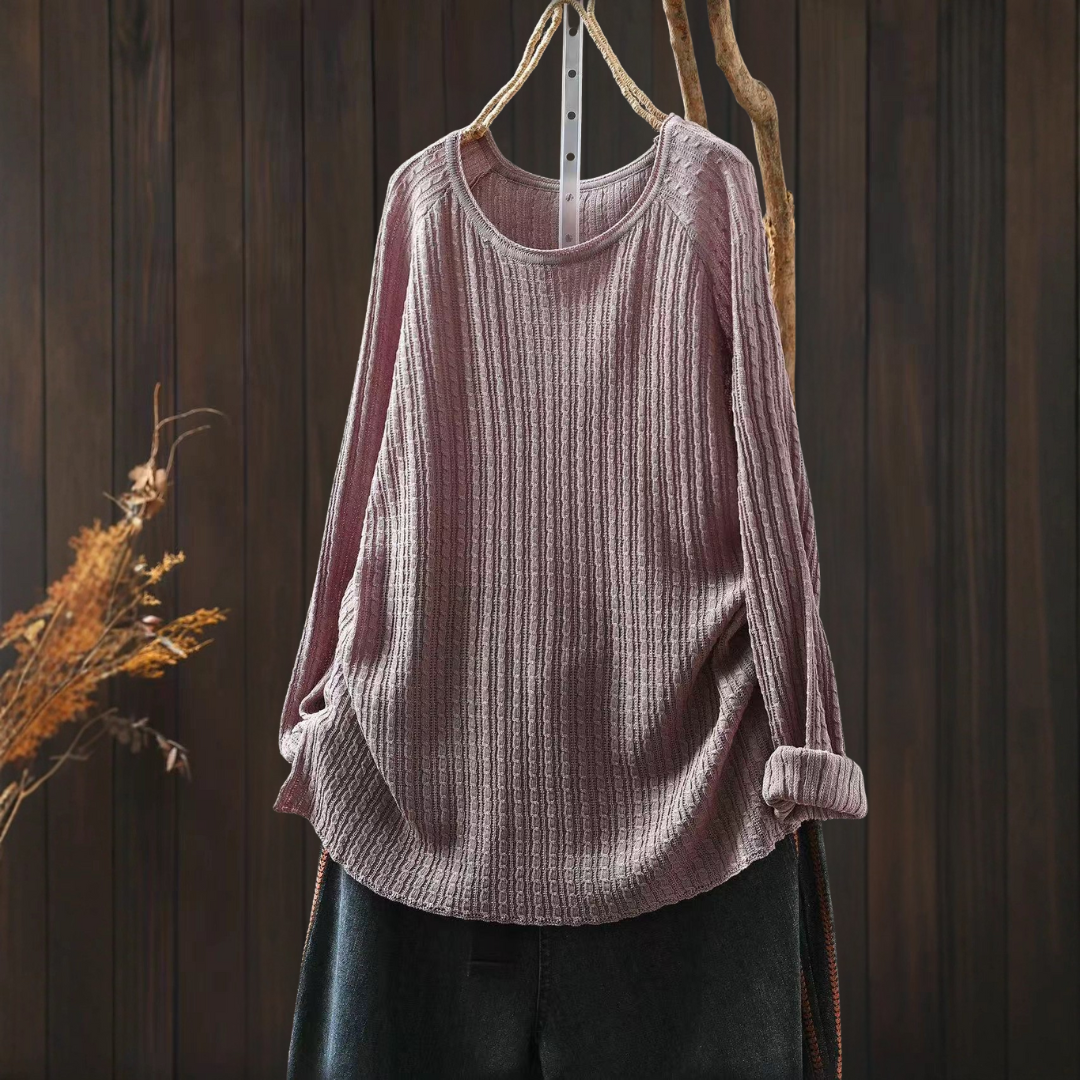 ルーズ・カジュアル・プルオーバー・カーディガン