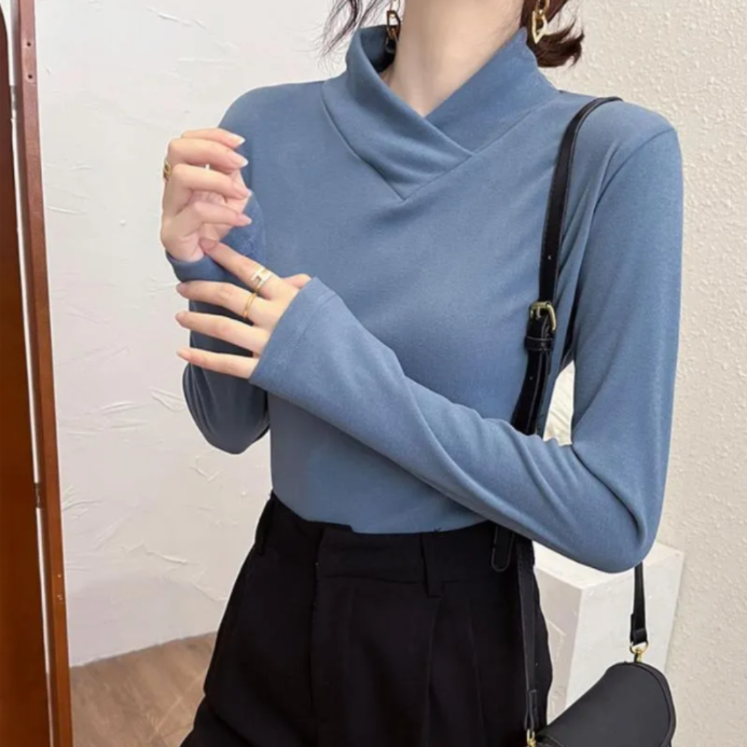 エレガントなタートルネック