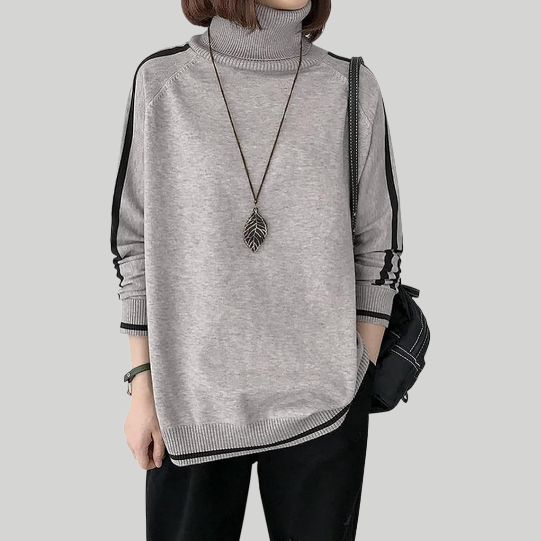 ニット ハイネックセーター