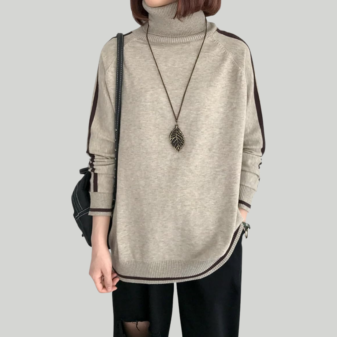 ニット ハイネックセーター