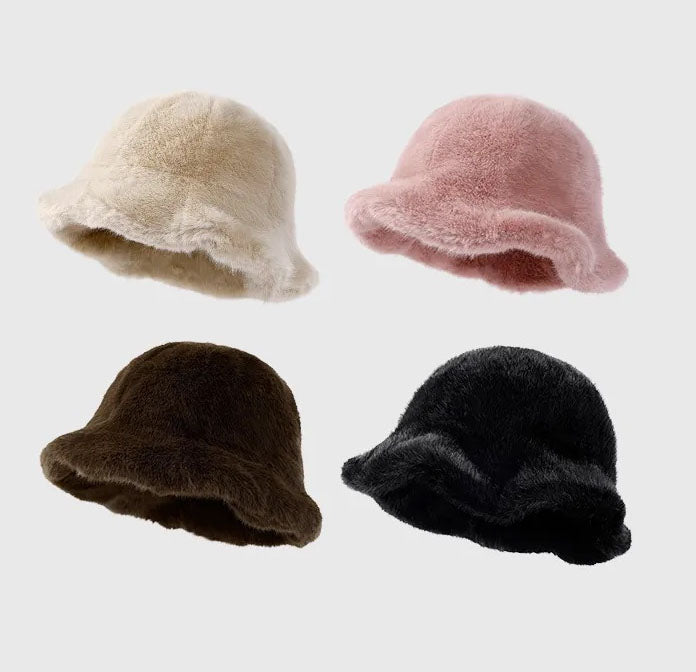 暖かく快適な女性用プラスチック帽子