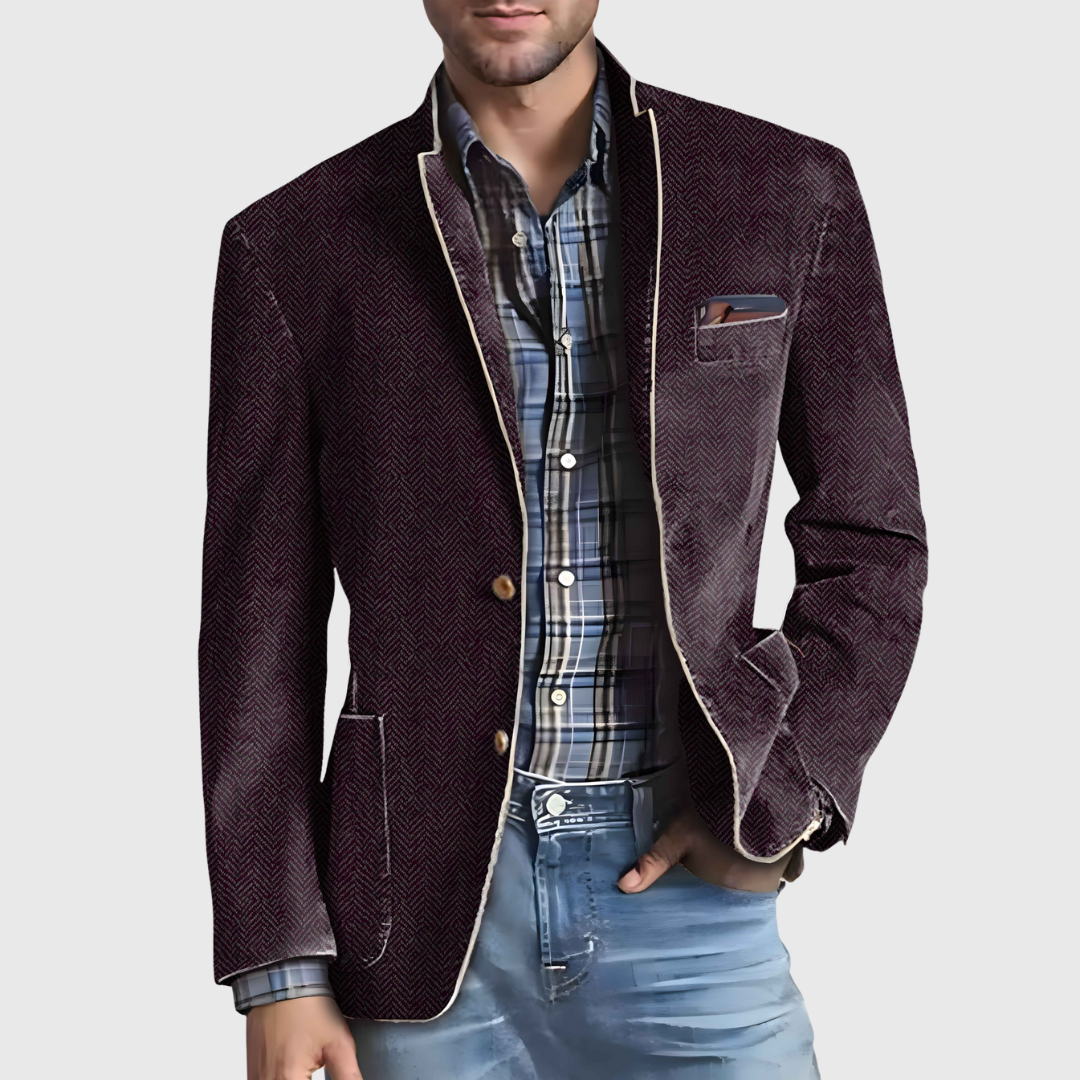 カジュアルな普段着コート