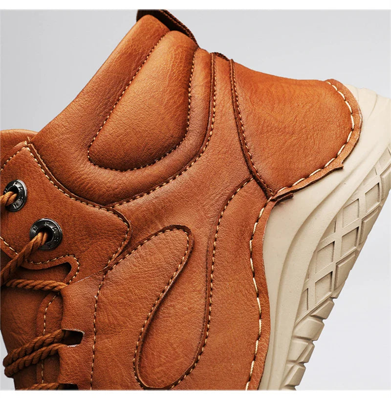 ツンドラ トレック レザー ハイキングブーツ