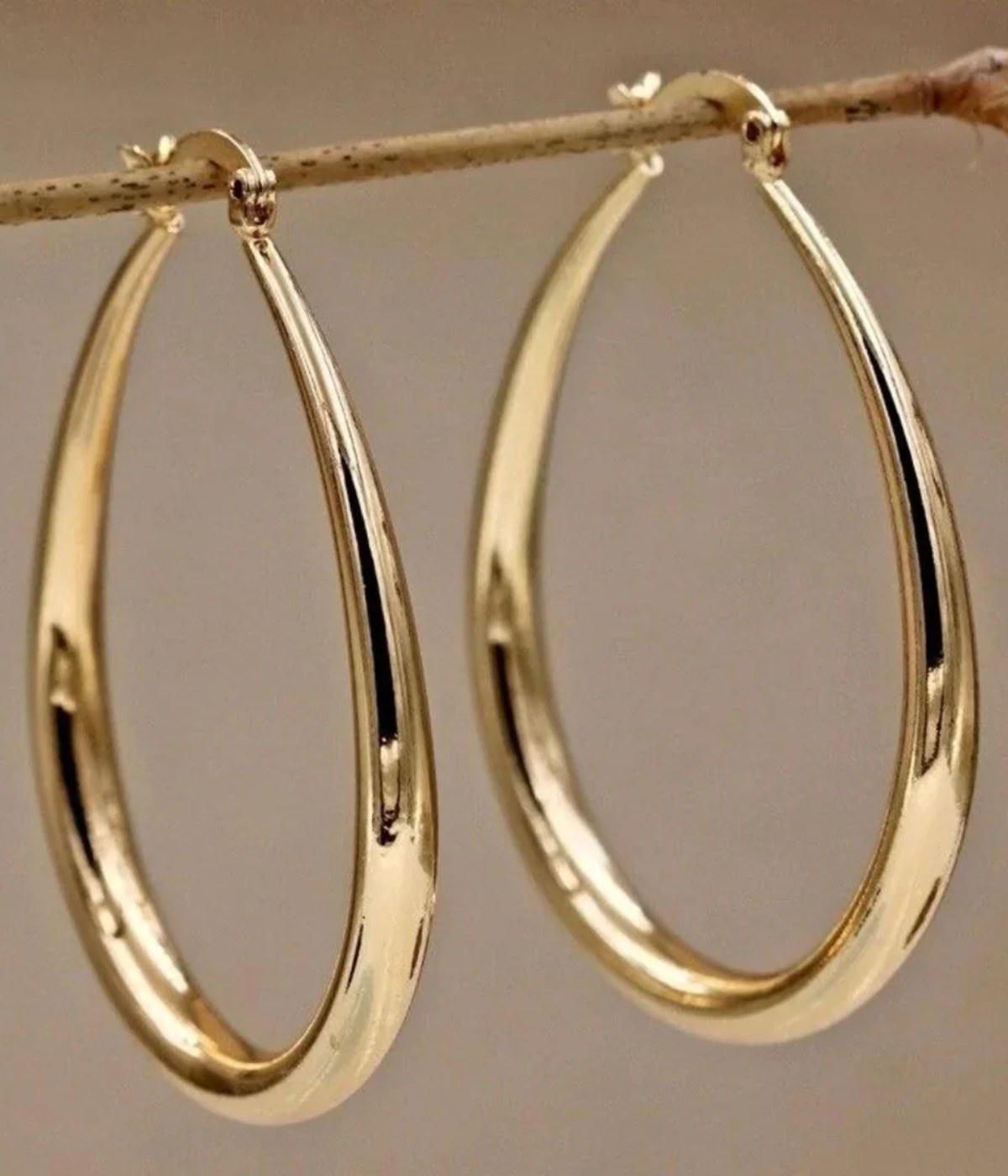 ヴィンテージゴールドピアス