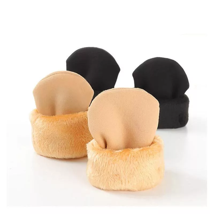 秋冬用の女性用厚手の暖かいコットンミディアムソックス